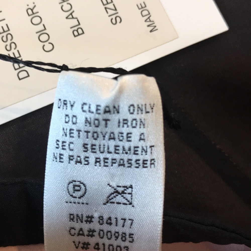 ⛔️SOLD⛔️New DIANE VON FURSTENBERG Black Dressette Silk Dress Size 6 - Picture 7 of 12